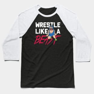 Funny Wrestling Shirts I kayfabe wrestle gift Baseball T-Shirt